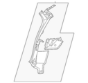 G76116RRMA - Body: Rear Pillar for Nissan Image image