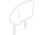 864004DP0A - Body: Headrest for Nissan Image image