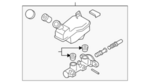 D6010EM31A - Brakes: Brake Master Cylinder for Nissan Image image