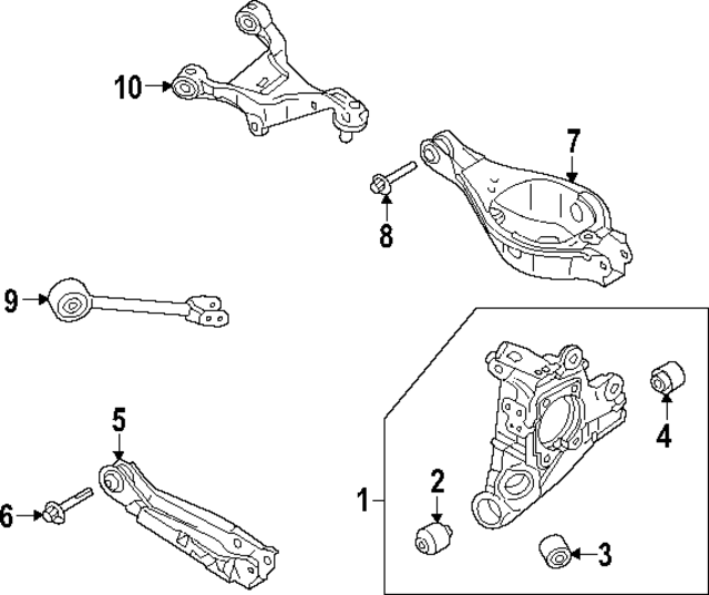 430196SA0B - : Knuckle for Nissan Image