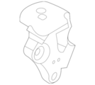 112535RA0A - Engine: Rear Mount Bracket for Nissan Image image