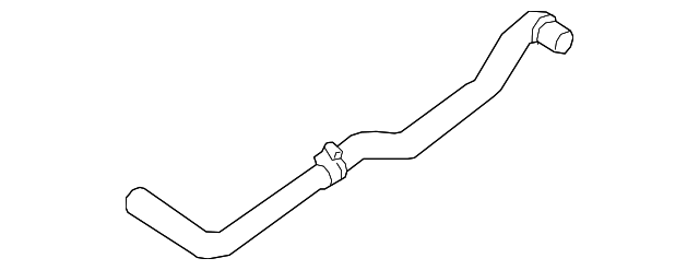 215035SA0A - Cooling System: Lower Hose for Nissan Image