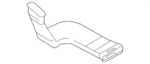278325RL0A - Body: Floor Duct for Nissan Image image