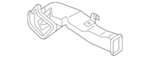 279521LA0A - Body: Rear Duct for Nissan Image image