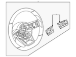 484306RF0C - Steering: Steering Wheel for Nissan Image image