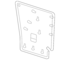 886094CP1A - Body: Seat Back Panel for Nissan Image image