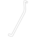 805154RA0A - Body: Lock Rod for Nissan Image image