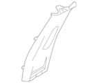 769135EF2A - Body: Upper Center Pillar Trim for Nissan Image image