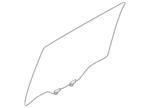 82301EZ00C - Body: Door Glass for Nissan Image image
