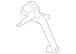 226501AA0A - Emission System: Rear Oxygen Sensor Bracket for Nissan Image image