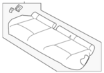 883006MA0A - Body: Cushion Assembly for Nissan Image image
