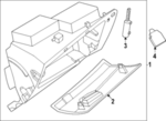 681026TA2A - : Glove Box Assembly for Nissan Image
