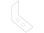 G43L83SGMA - Body: Rear Floor Pan Bracket for Nissan Image image
