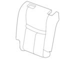 886205HK1A - Body: Seat Back Cover for Nissan Image image