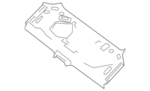 G4512EM3MA - Body: Center Floor Pan for Nissan Image image