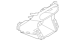 689225EF3A - Body: Center Cover for Nissan Image image