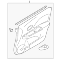 809019KZ3A - Body: Door Trim Panel for Nissan Image image