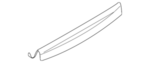 908166JL1B - Body: Center Molding for Nissan Image image