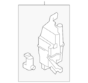 289105HK0A - Body: Washer Reservoir for Nissan Image image