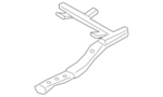 883429UF0A - Body: Bracket for Nissan Image image