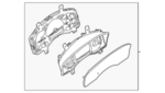 248107S00E - Body: Cluster Assembly for Nissan Image image