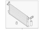 921009FV1B - HVAC: A/C Condenser for Nissan Image image
