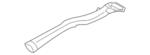 278111EA0A - Body: Defroster Duct for Nissan Image image