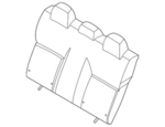 886205EE2A - Body: Seat Back Cover for Nissan Image image