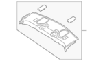79910JF20A - Body: Pkg Tray Trim for Nissan Image image