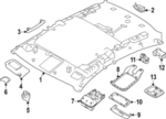 264396CA3A - Body: Lamp Bracket for Nissan Image image