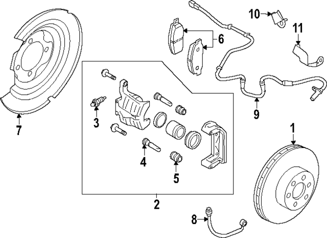 441506LA0B - : Backing Plate for Nissan Image
