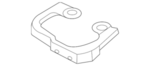 165886LY0A - Engine: Lower Resonator Bracket for Nissan Image image