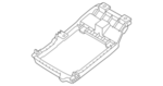264396LE1A - Body: Lamp Bracket for Nissan Image image