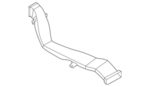 279306RF0A - Body: Floor Duct for Nissan Image image