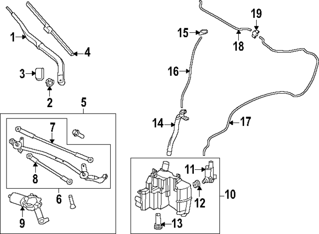 289306GP0A - : Washer Nozzle for Nissan Image