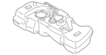172021KM0A - Fuel System: Fuel Tank for Nissan Image image