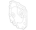 38351JF10A - Front Drive Axle: Axle Cover for Nissan Image image