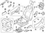 873315MP0A - Body: Hinge Cover for Nissan Image image