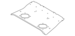 G45126MAMA - Body: Center Floor Pan for Nissan Image image