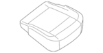 873001PA0A - Body: Seat Cushion for Nissan Image image