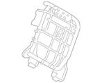 886013NF0A - Body: Seat Back Frame for Nissan Image image