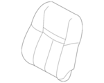 876216MB5B - Body: Seat Back Cover for Nissan Image image