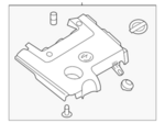 140411AA1B - : Engine Cover for Nissan Image