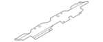 21496EZ40B - Cooling System: Upper Deflector for Nissan Image image