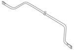 56230ZN40A - : Stabilizer Bar for Nissan Image