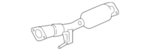 200A06CA0B - Exhaust: Converter &amp; Pipe for Nissan Image image