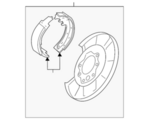 440003JA0D - : Brake Assembly for Nissan Image