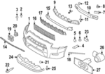 622A16HW0H - : Tow Bracket Cover for Nissan Image