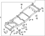 E09119BTMA - : Mount Bracket for Nissan Image
