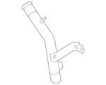 13048EZ30A - Cooling System: Lower Pipe for Nissan Image image